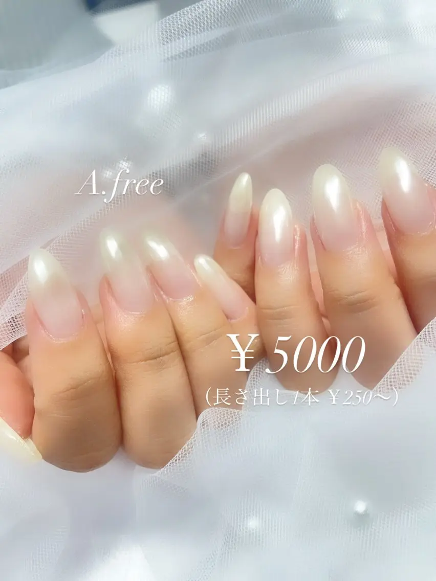 ネイル ジェルネイル A.free✧*｡ アレルギー対応✧*｡のネイルデザイン