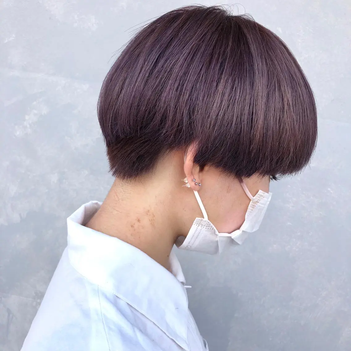 ショート 中島 沙也加のヘアスタイル