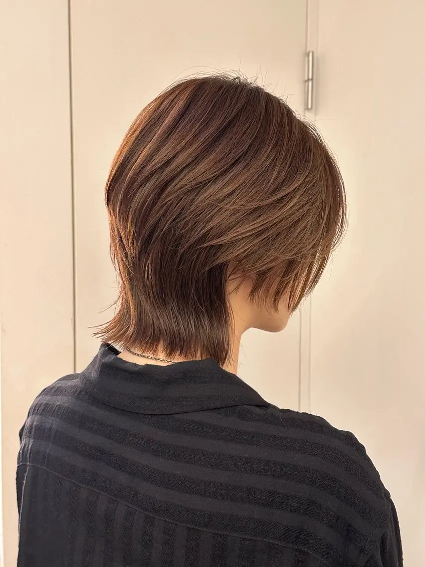 ロング カット 縮毛矯正 トリートメント 美髪矯正💎副店長 💎ミツキのヘアスタイル