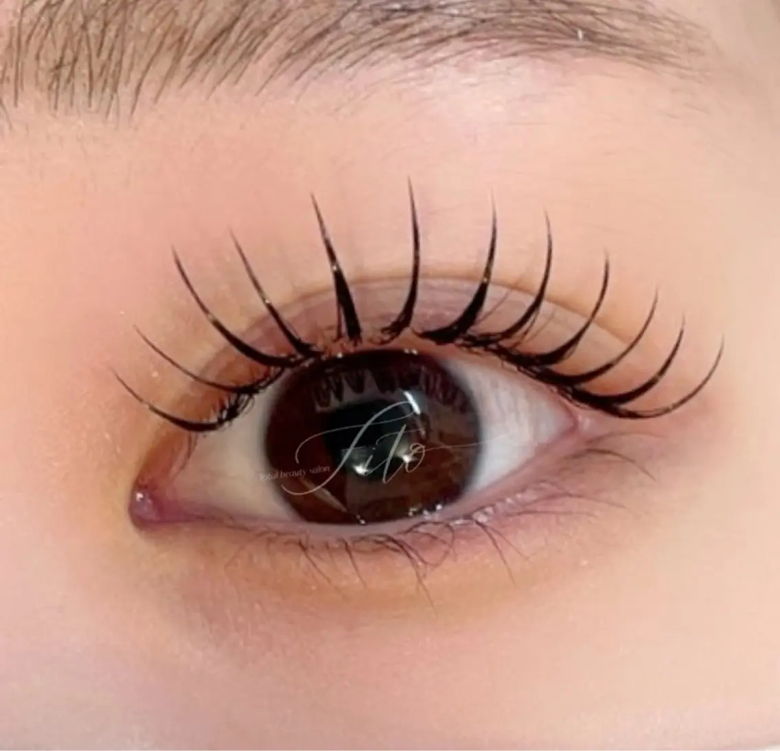 マツエク・マツパ フラットラッシュ eyelash fitoのマツエク・マツパデザイン
