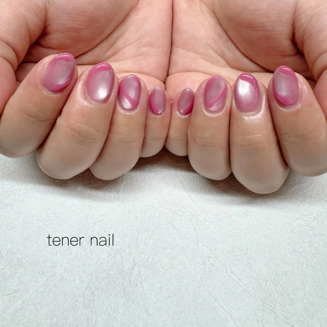 ネイル アートネイル ニュアンスネイル ハンドネイル テネルネイル tener nailのネイルデザイン