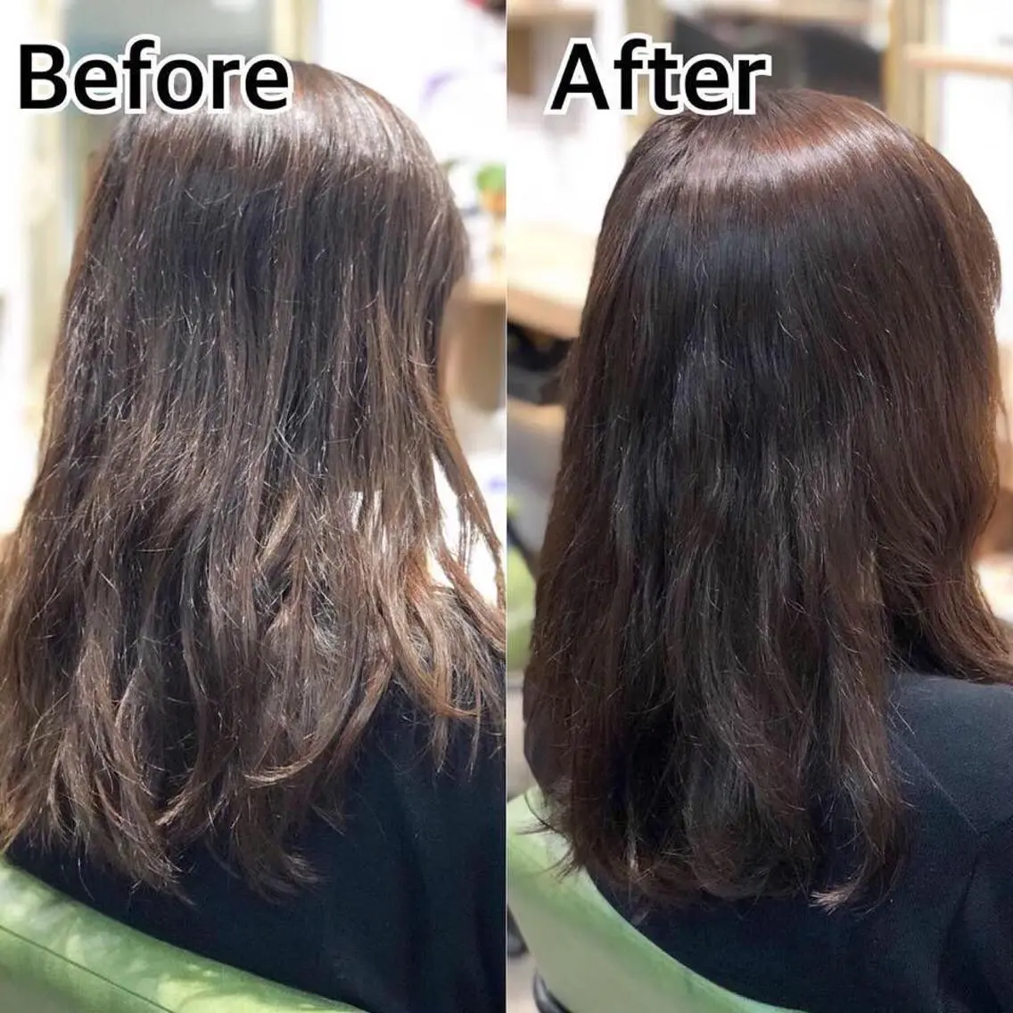 セミロング カラー カット ヘアカラー トリートメント ヘッドスパ ISHIMURA KONOMIのヘアスタイル