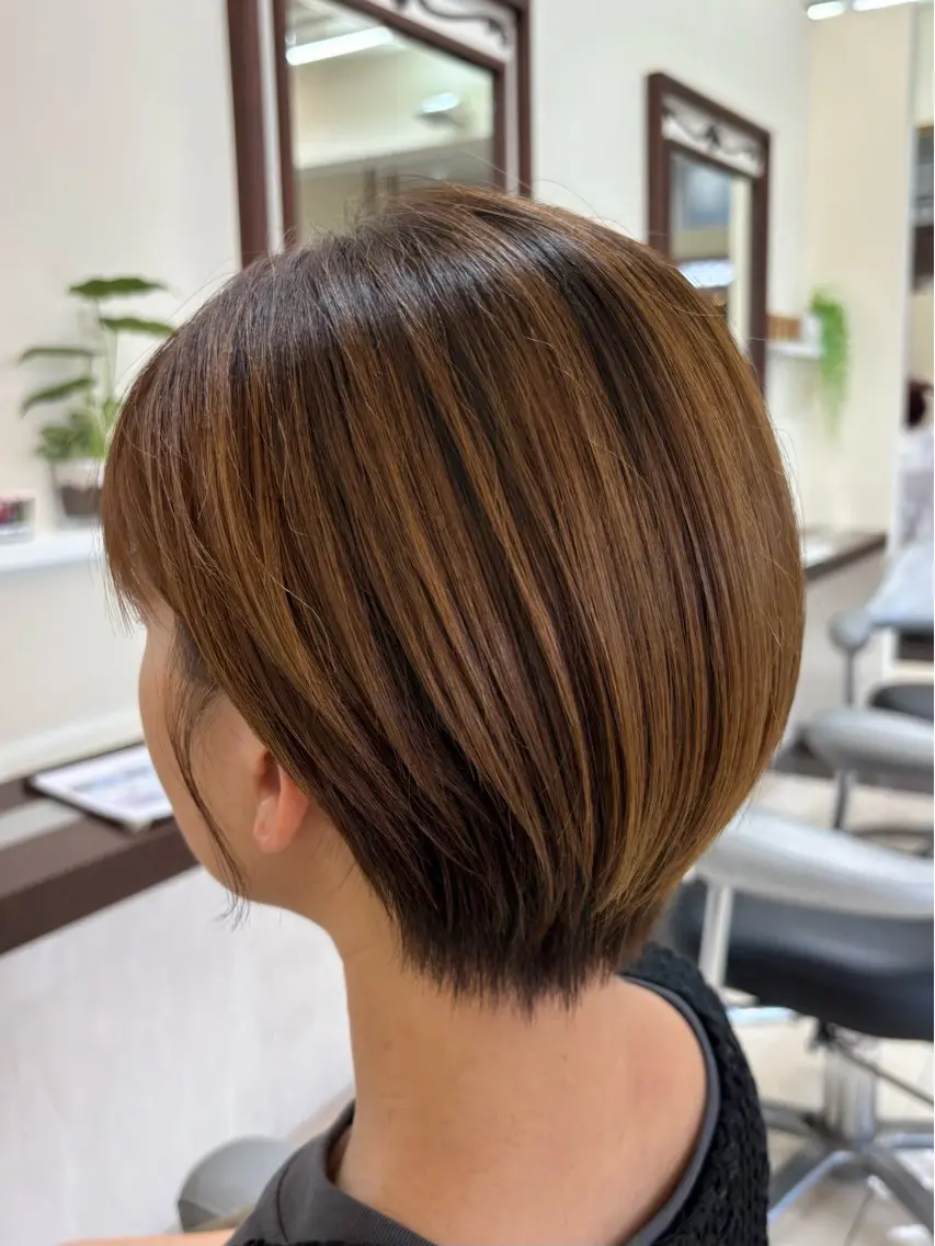 ショート ショートボブ ボブ ショートヘア トップスタイリスト 歴20年/石毛のヘアスタイル