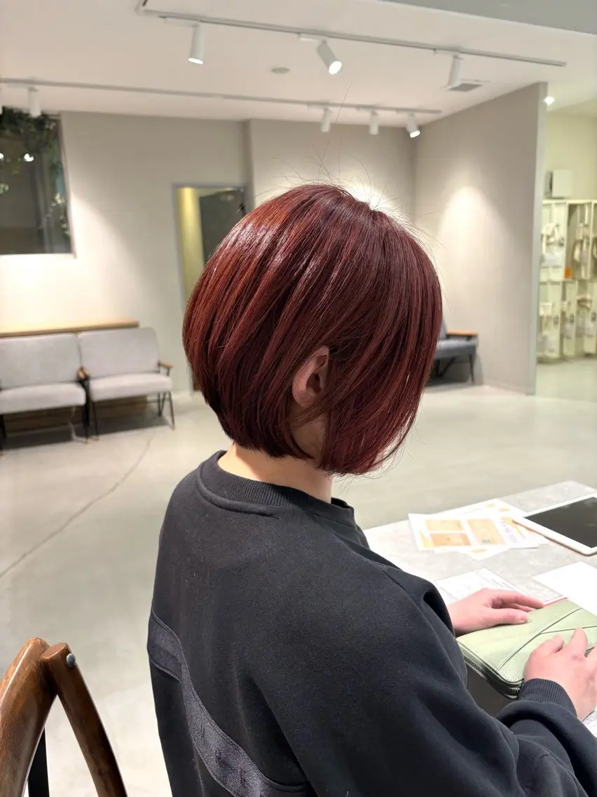 ショート 森 理音のヘアスタイル