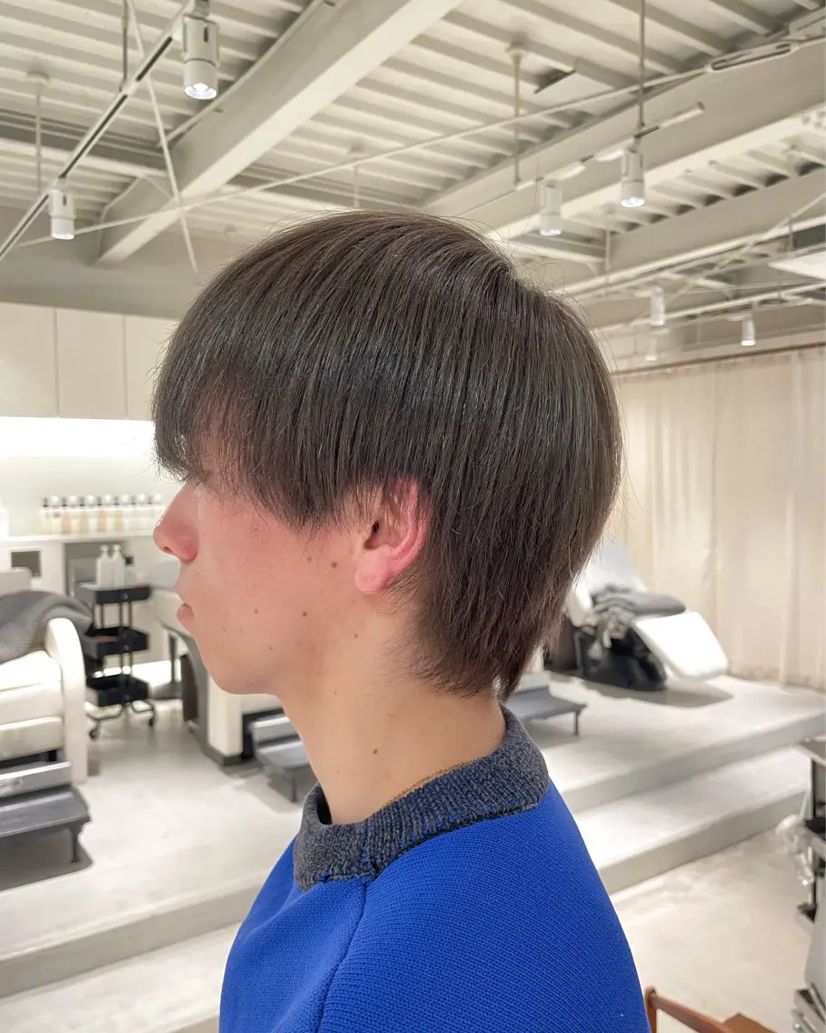 ショート カラー ブリーチ シルバー 安西 香利奈のヘアスタイル
