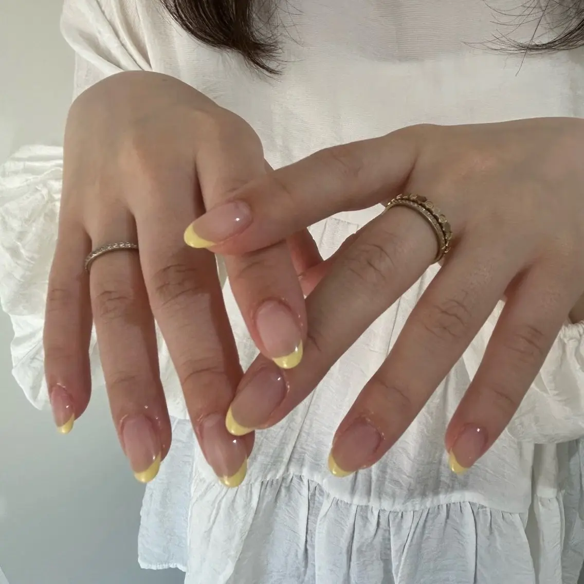 【HAND/オフなし】フレンチネイルの写真