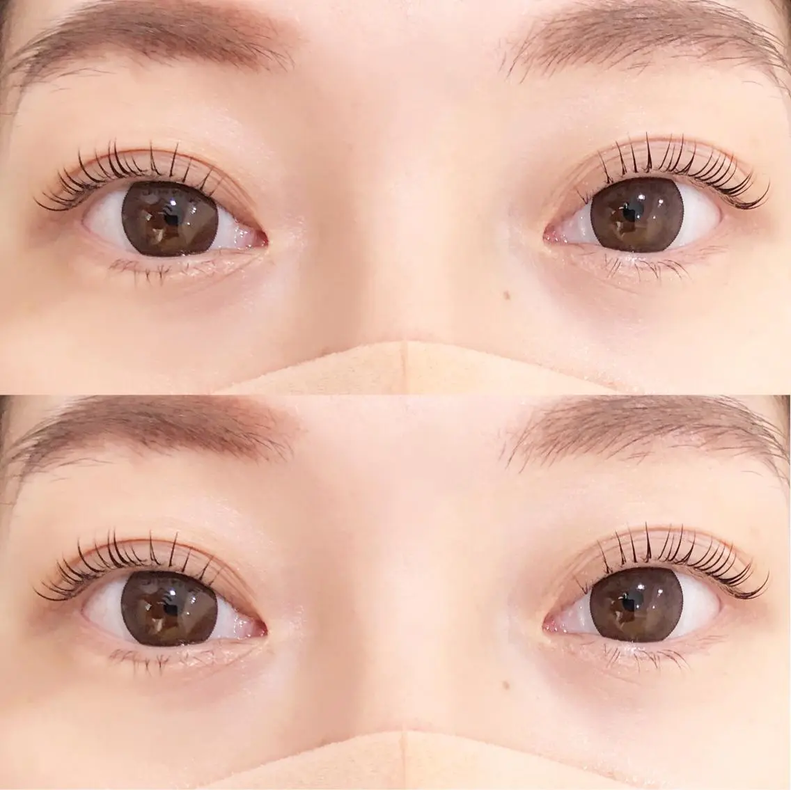 マツエク・マツパ ナチュラル ami☾Belire Nail&eyeのマツエク・マツパデザイン