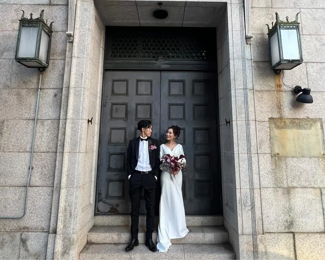 花嫁様💍🤍前撮り ヘアセット＋メイクの写真