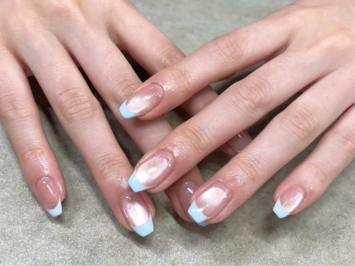 ネイル 🎀mahiro🎀 ワンホンネイルのネイルデザイン