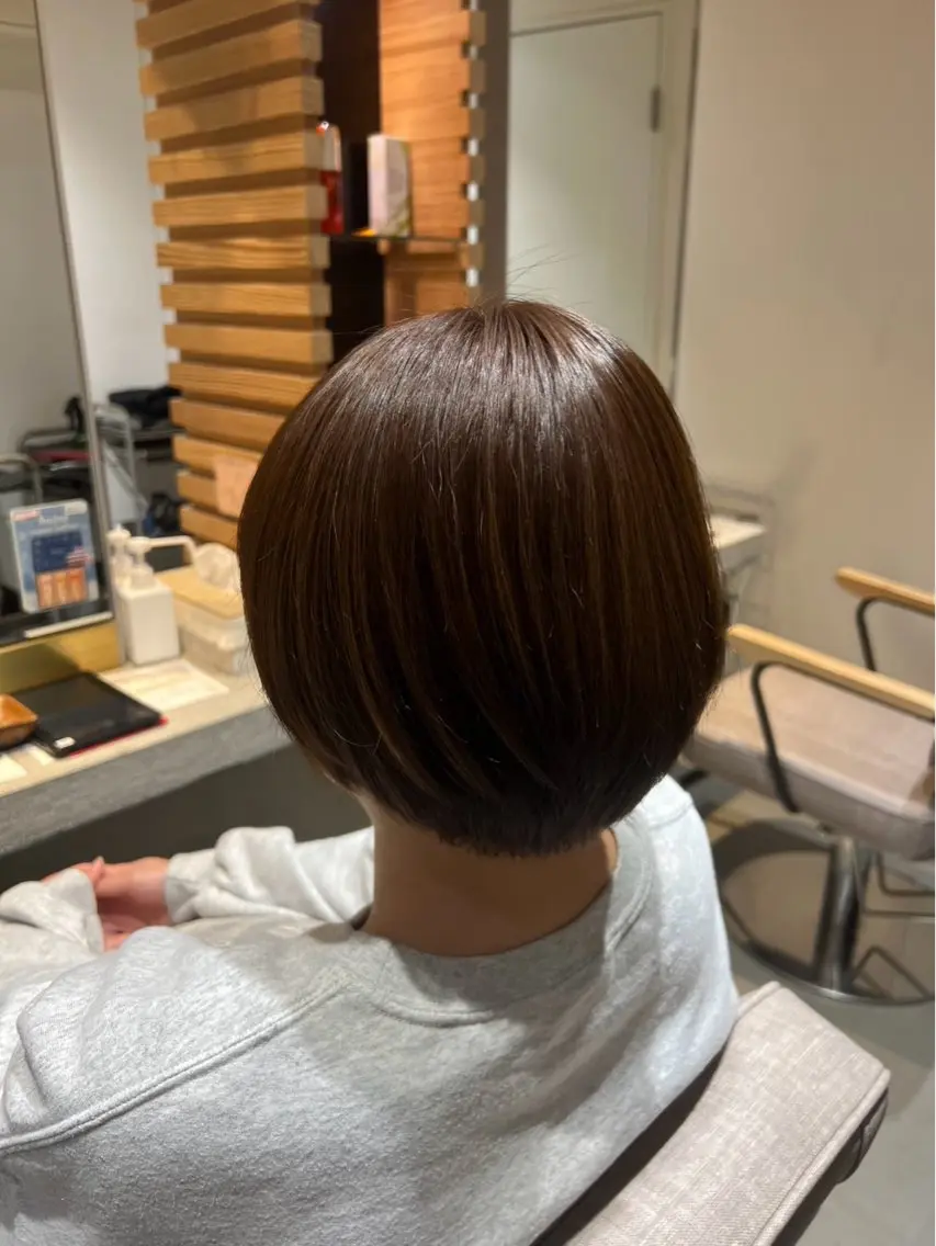 グレイカラー(お白髪染め)の写真