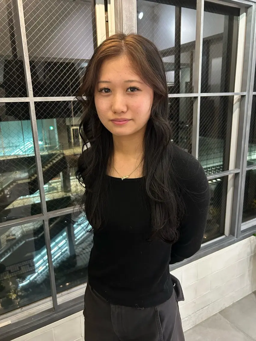 ロング カラー ダブルカラー トリートメント 透明感似合わせカラー 🍀あかり🍀のヘアスタイル
