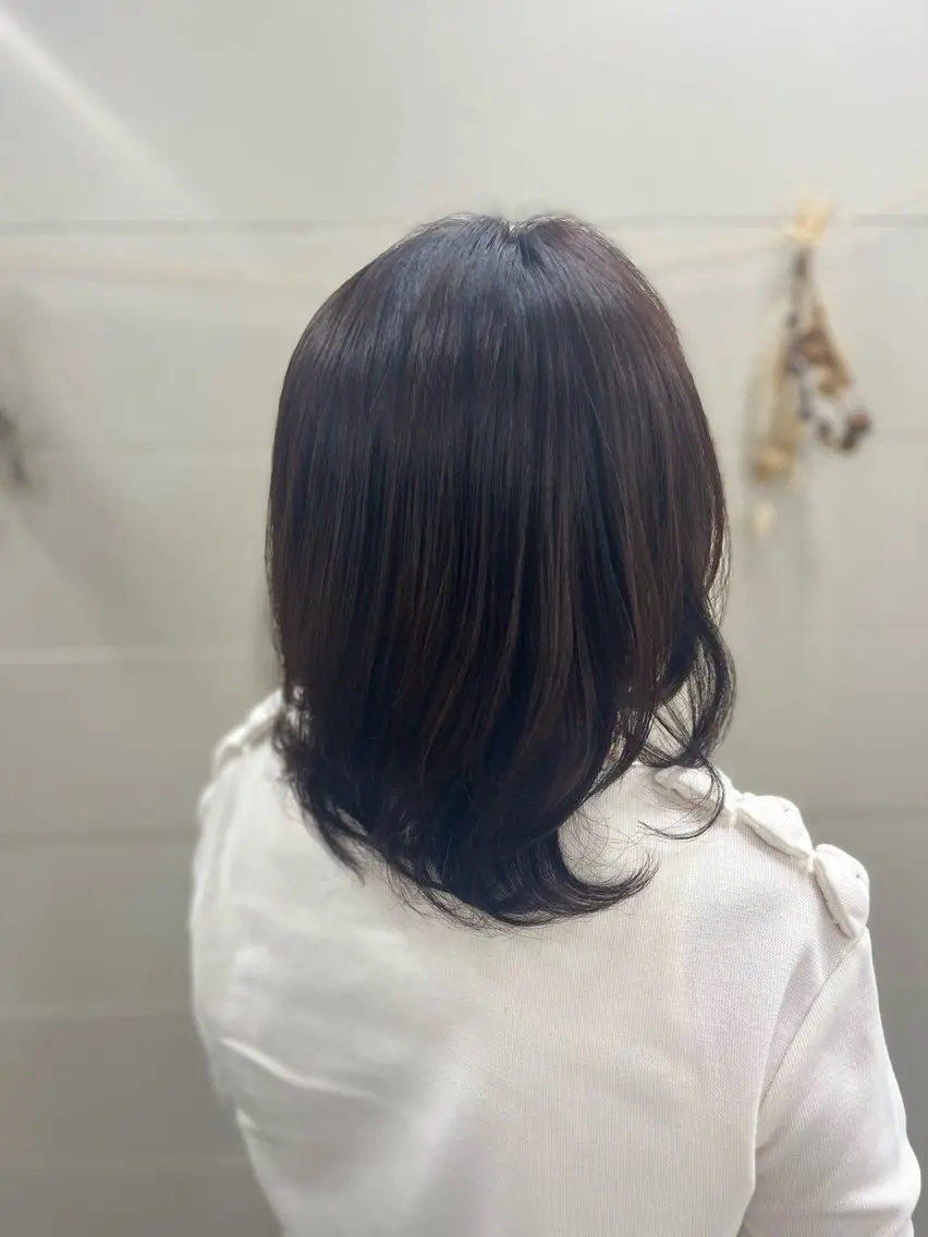 カラー 田口 夏鈴のヘアスタイル