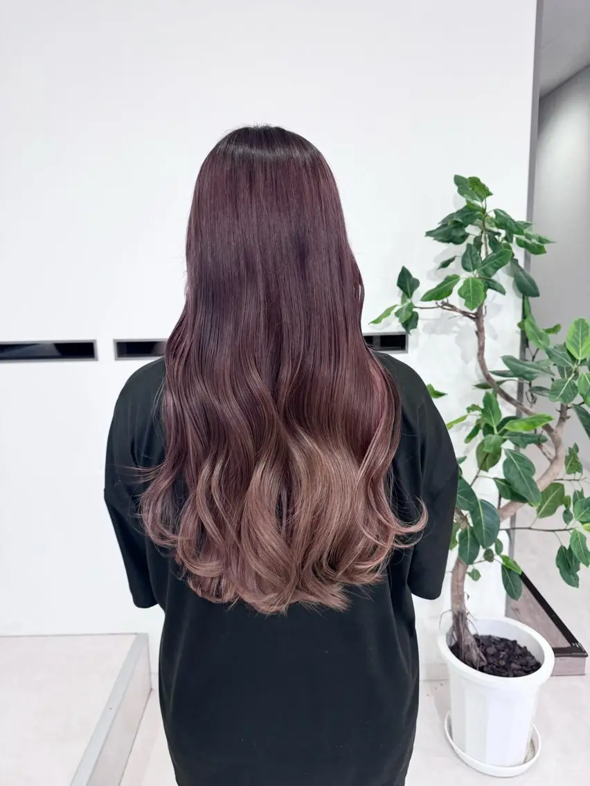 ロング カラー ヘアカラー amoretto _kokoroのヘアスタイル