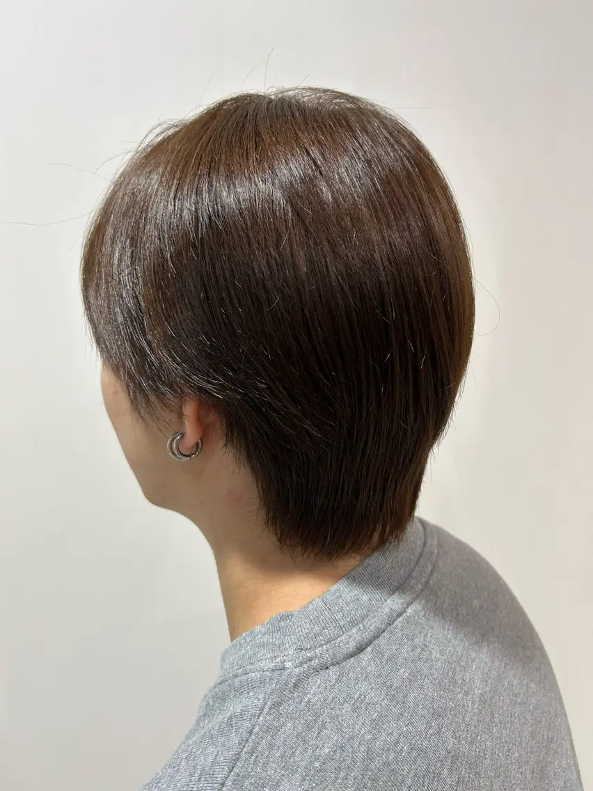 ショート カラー メンズ ヘアカラー coohair トミクラモエのヘアスタイル
