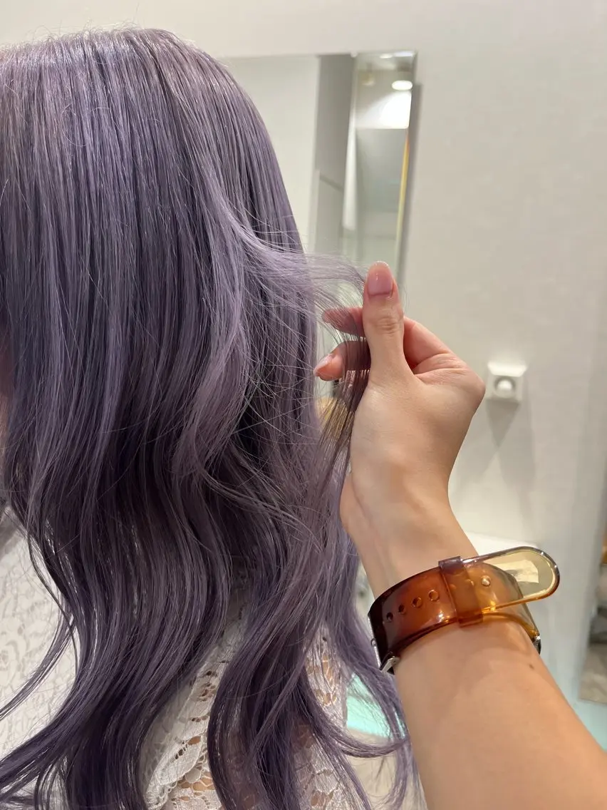 ロング 中田 舞桜のヘアスタイル