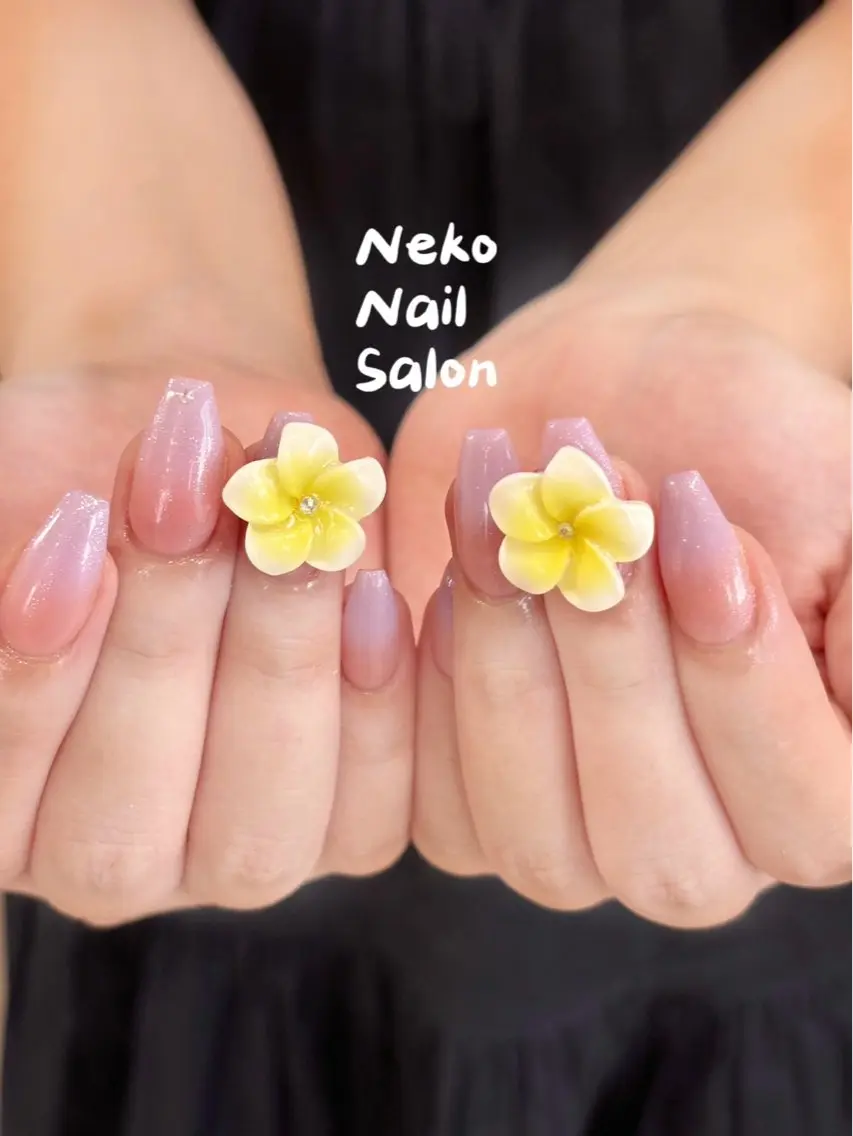 ネイル 成人式 ハンドネイル neko nailのネイルデザイン