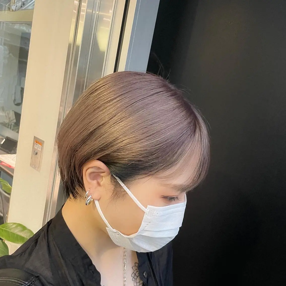 ショート カラー カット パーマ トリートメント 優真/難波で 1番パーマが上手いのヘアスタイル
