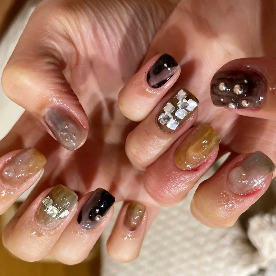 ネイル 持ち込み liberté🫧 新小岩のネイルデザイン