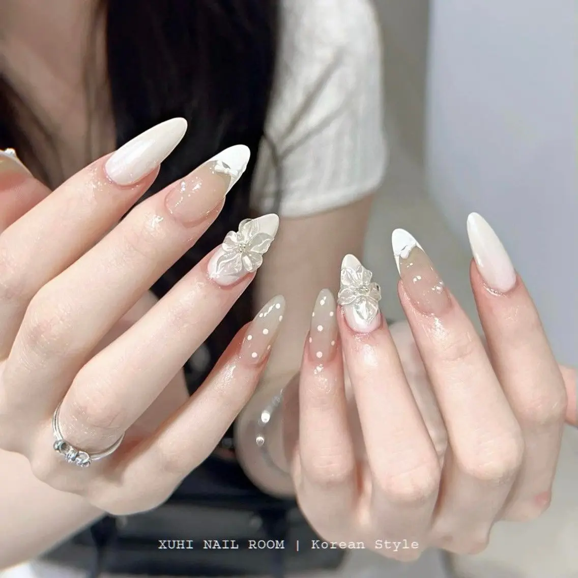 ネイル 韓国ネイル マグネットネイル 持ち込み ハンドネイル Dyo Nail_Royalのネイルデザイン
