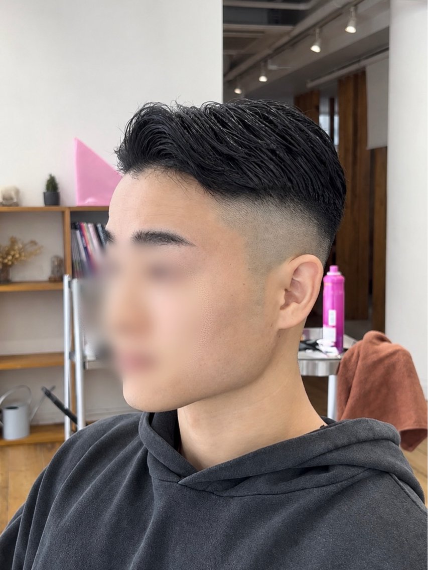 ショート メンズ フェードカット スキンフェード カット Koki/ メンズヘア特化のヘアスタイル