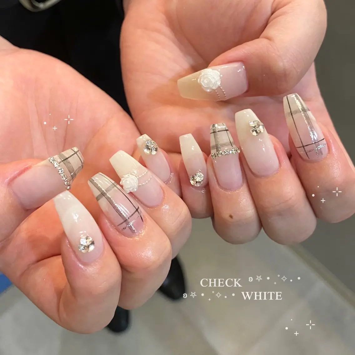 【フィルイン】持ち込みデザインOK✨アート10本コース🫧の写真