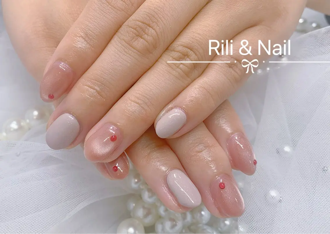 ネイル ハンドネイル Rili 🍀 リリ ネイル サロンのネイルデザイン