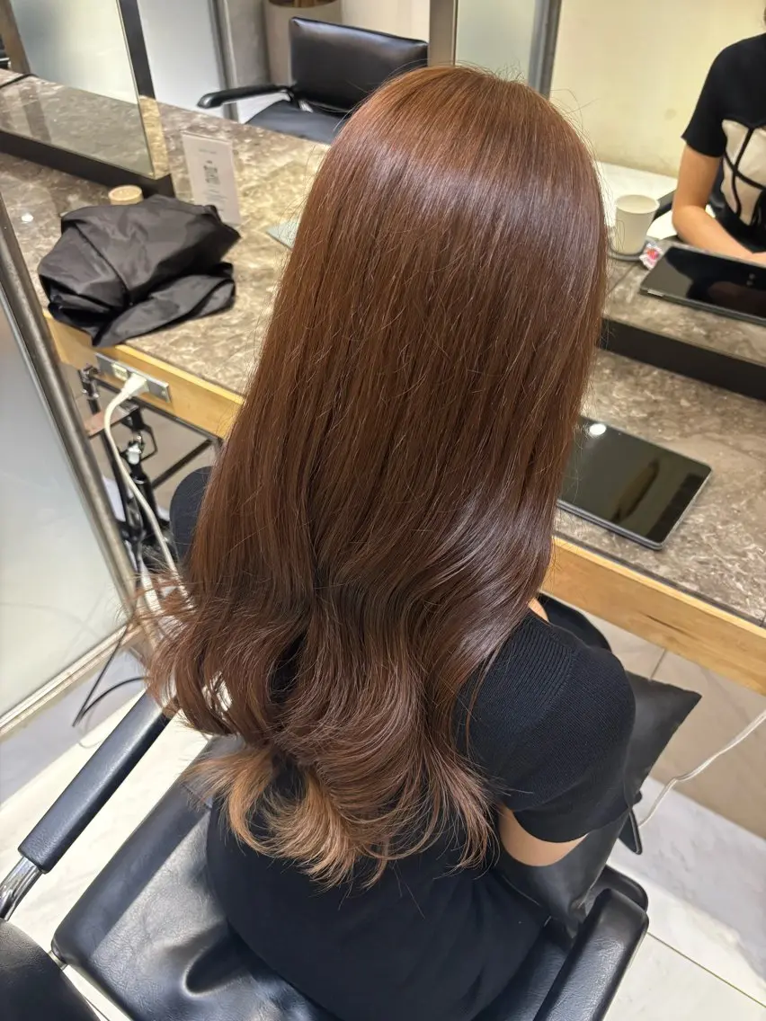 ロング カラー ヘアカラー NANAMI 【横浜駅】のヘアスタイル