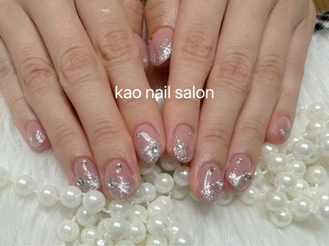 ネイル ハンドネイル kao nail マグネット/長さだしのネイルデザイン
