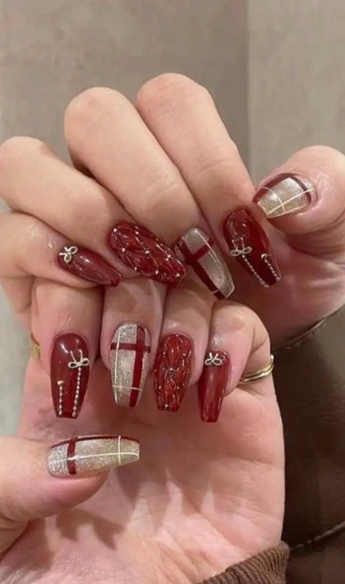 ネイル 韓国ネイル 持ち込み 冬ネイル Nihonthy Nail 新宿のネイルデザイン