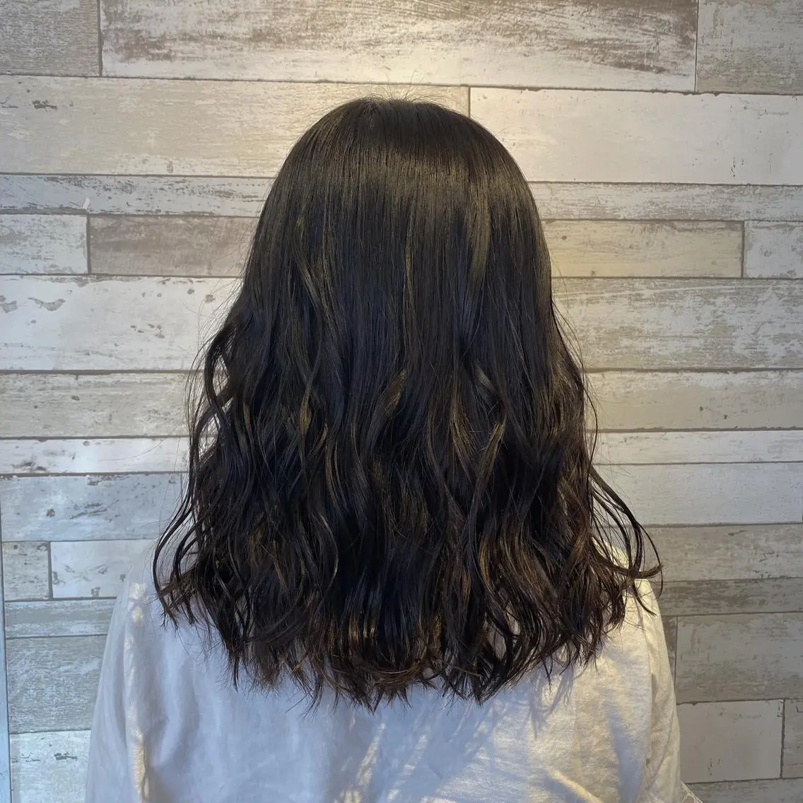 セミロング 透明感カラー/レイヤ ー/ MARIEのヘアスタイル