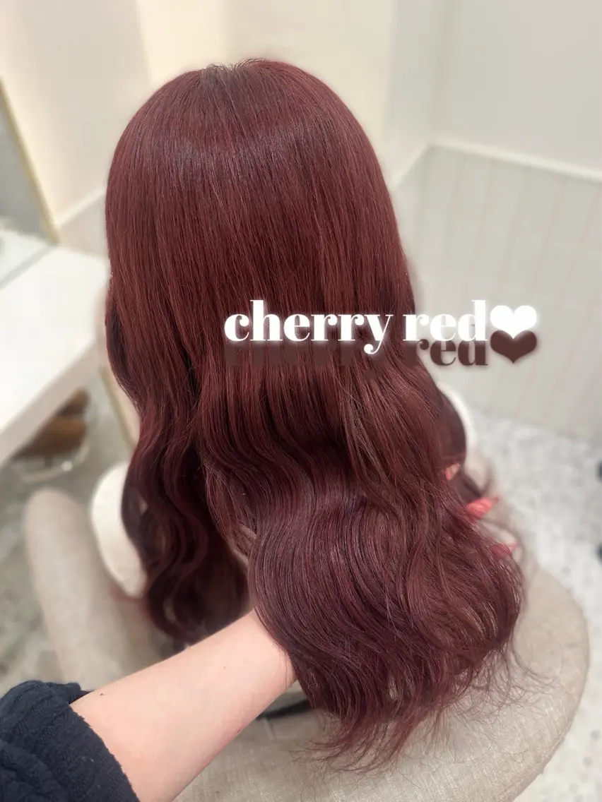 ロング カラー ヘアカラー トリートメント 🎀ちゃんりお🎀 /ブリーチなしカラーのヘアスタイル