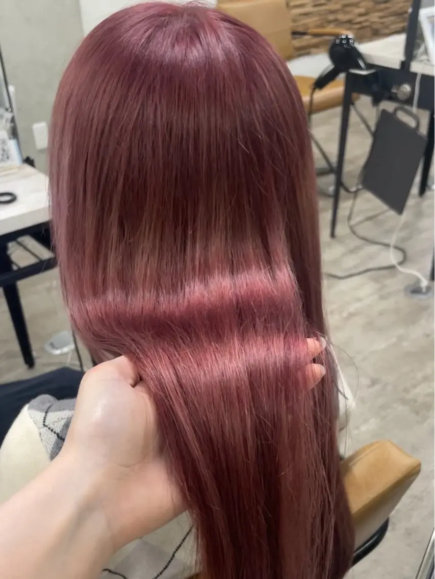 ロング カラー カラー/縮毛矯正⭐️ MIZUKI⭐️のヘアスタイル