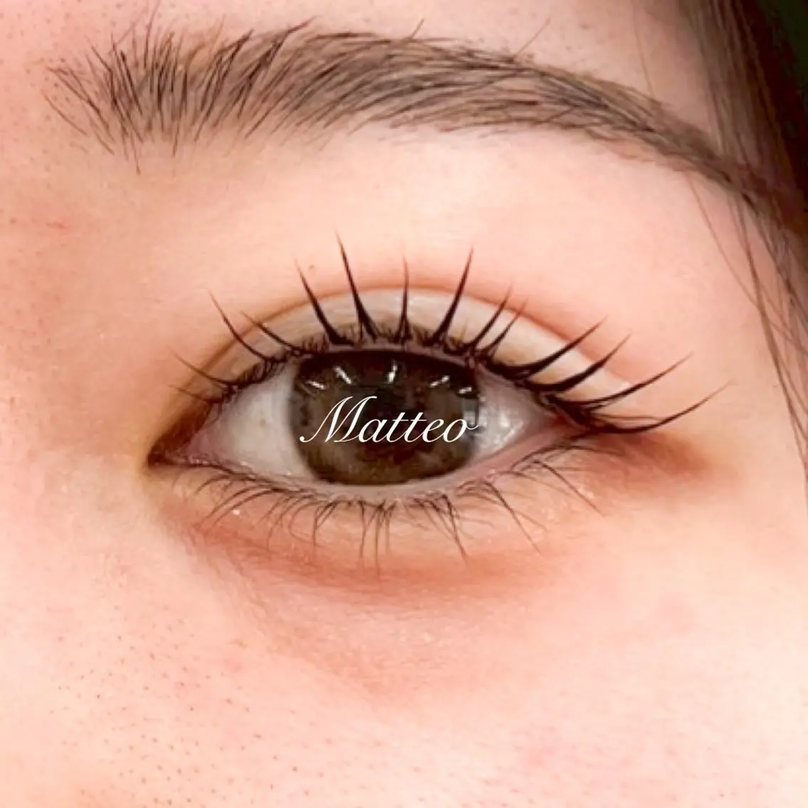 マツエク・マツパ 一重×まつ毛パーマ まつ毛🖤眉毛屋さん Matteo🎀✨のマツエク・マツパデザイン