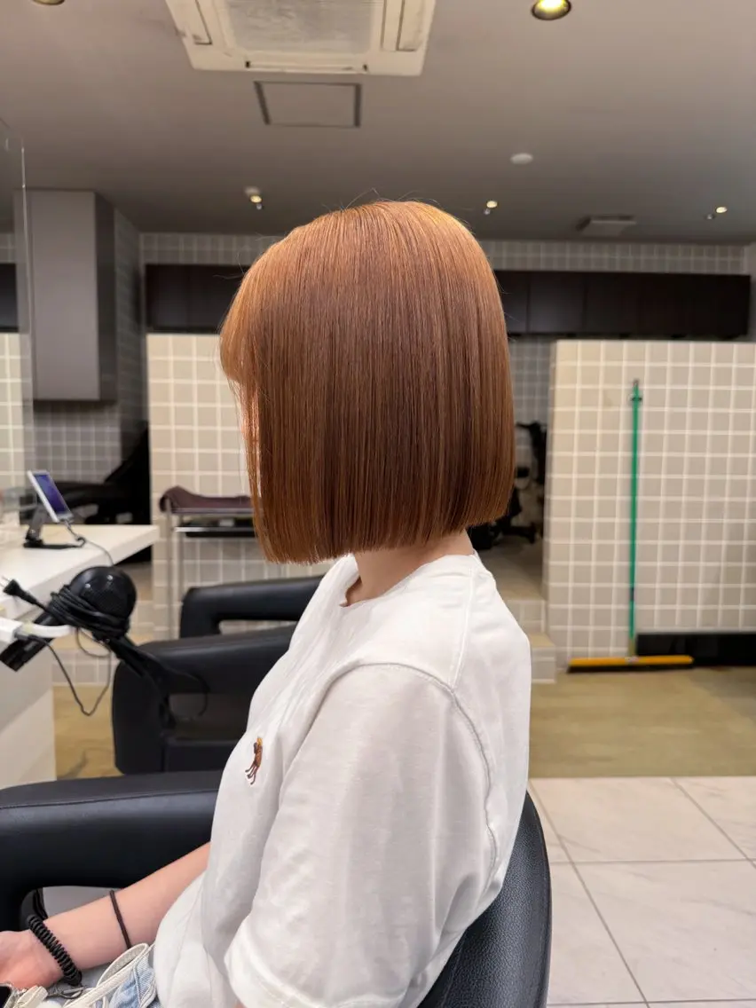 ショート カラー ヘアアレンジ Over hair_ misakiのヘアスタイル