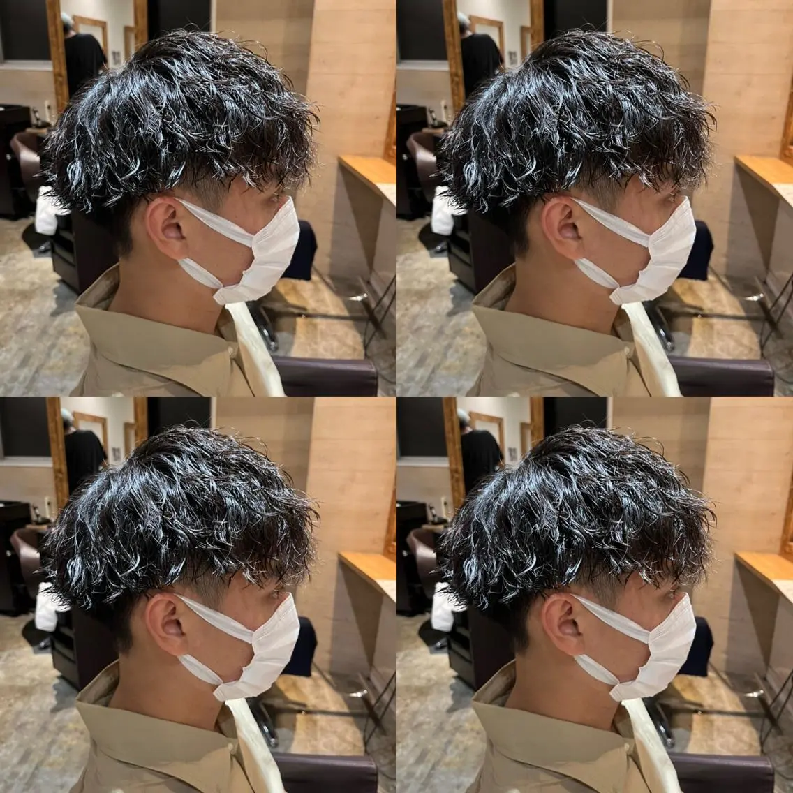 メンズ カット ヘアセット メンズパーマ特化 望月謙二郎のヘアスタイル