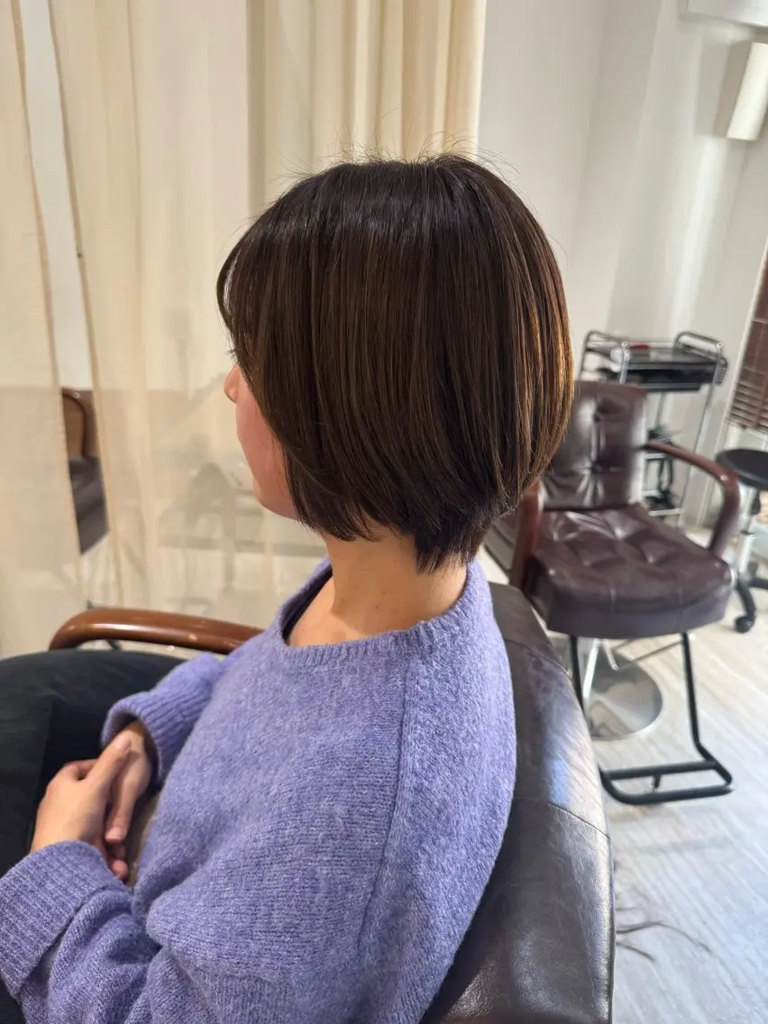 ショート 美髪✨艶髪✨髪質改善 カラー特化❣大石優奈のヘアスタイル