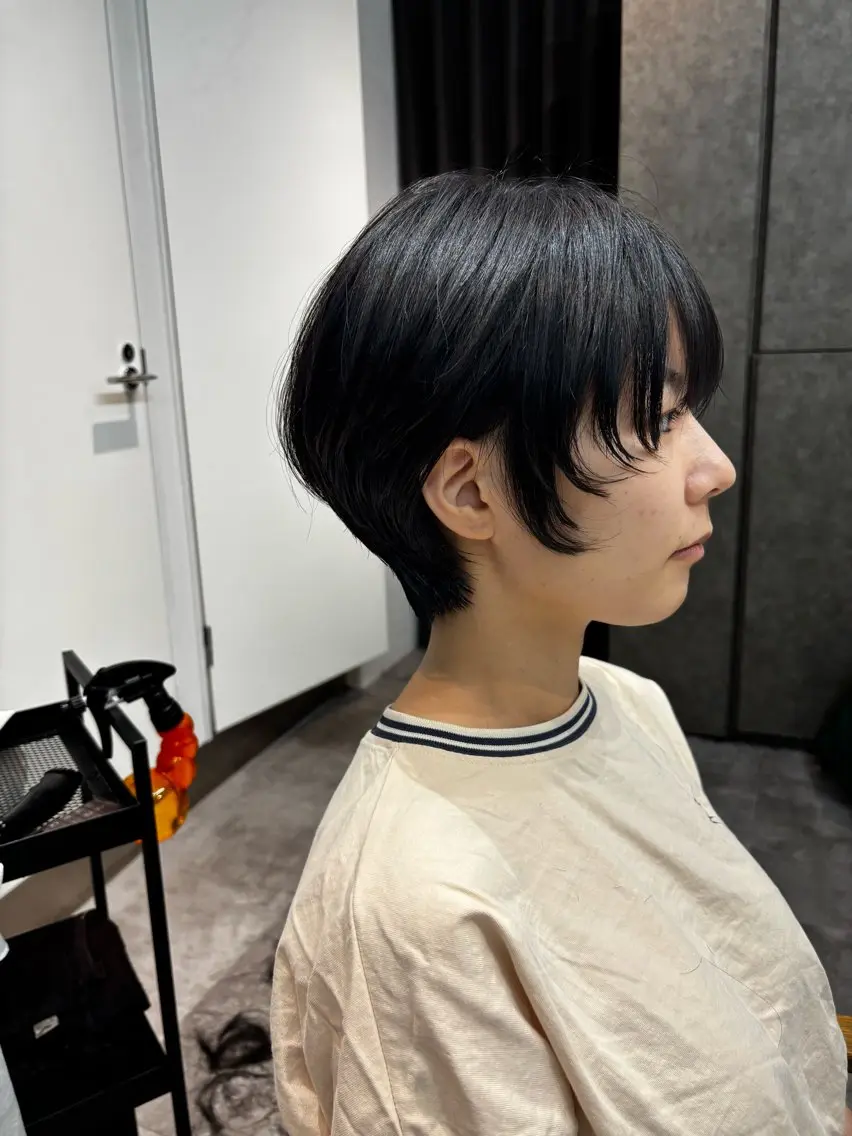 ショート カット 門崎未依/レイヤー/ メンズカット🪿🌼のヘアスタイル