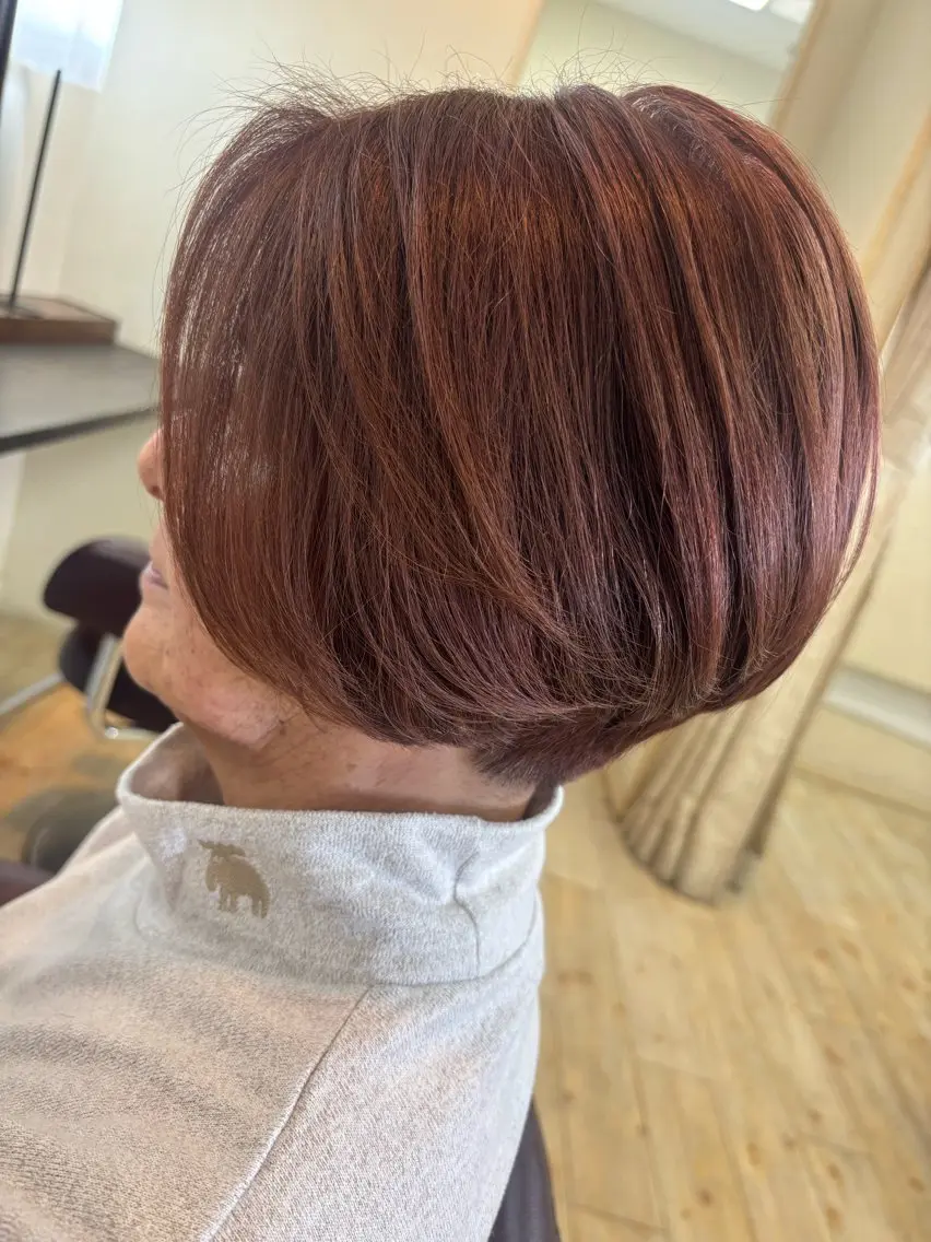 ショート カラー カット ヘアカラー ルプラボウ 石黒よう子のヘアスタイル