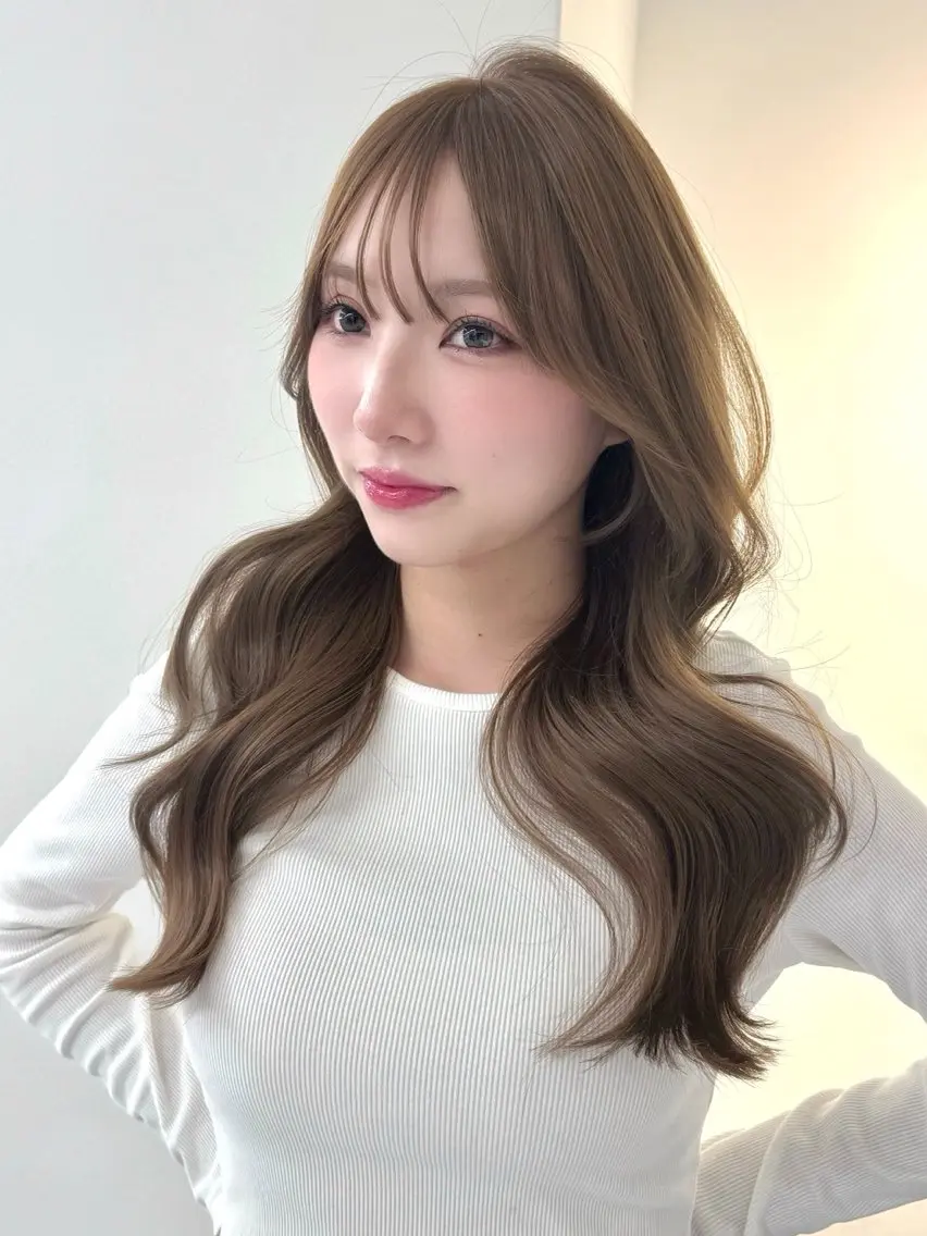 ロング ‎🤍髪質改善‎🤍 レイヤーカット‎🤍のヘアスタイル