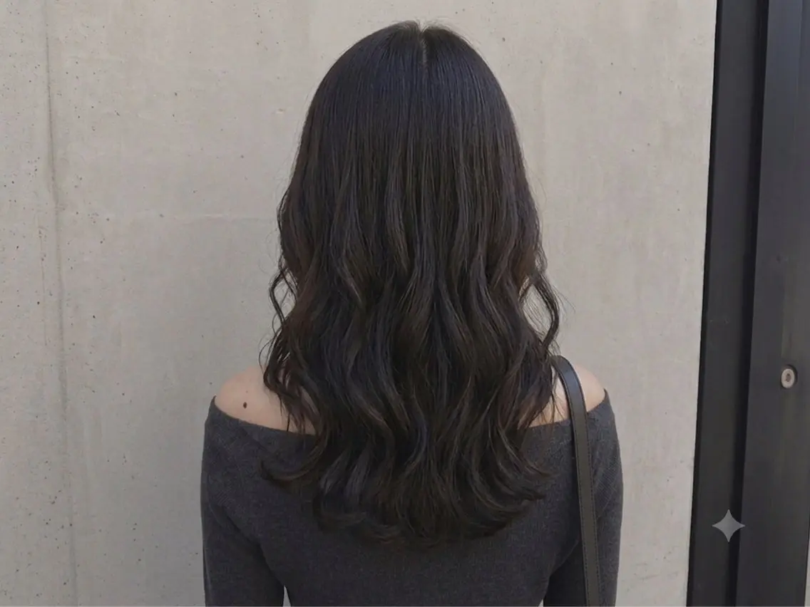 ロング 大澤 尚記のヘアスタイル