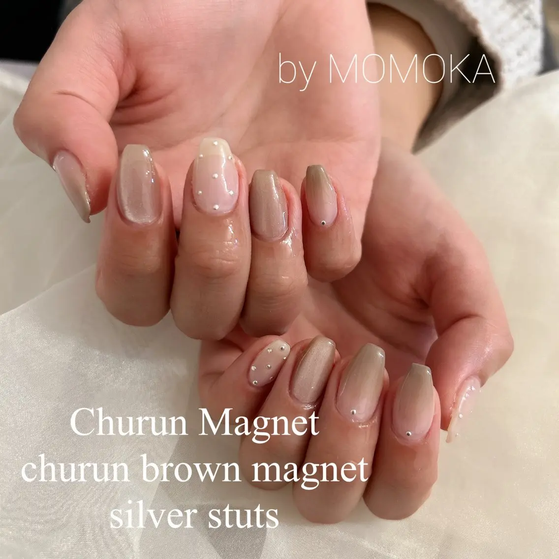 ネイル マグネットネイル Momo nailsalonのネイルデザイン