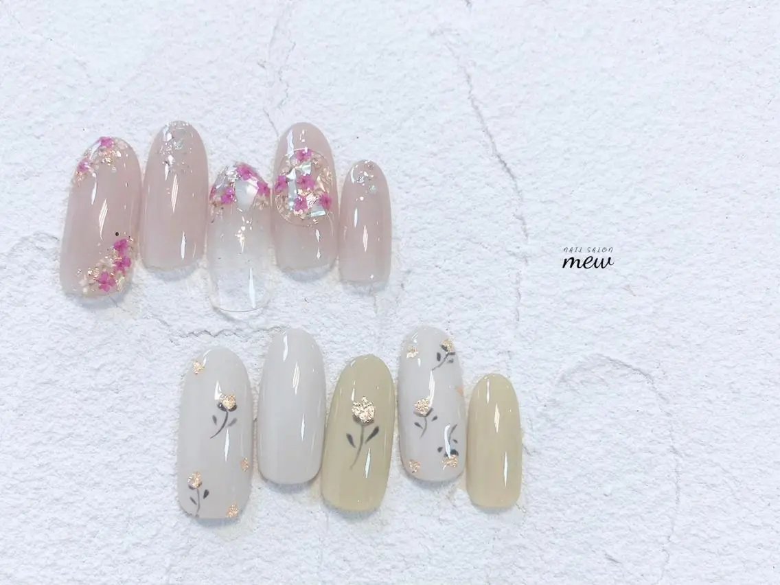 ネイル ハンドネイル Nail salon mewのネイルデザイン