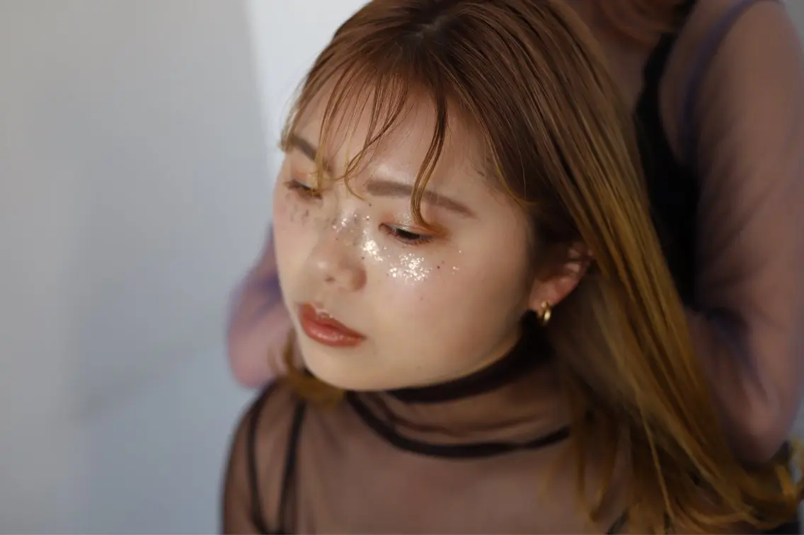 ミディアム カラー ベージュカラー ハイトーンカラー イエローカラー vahan✂︎ 小林未果🕊のヘアスタイル