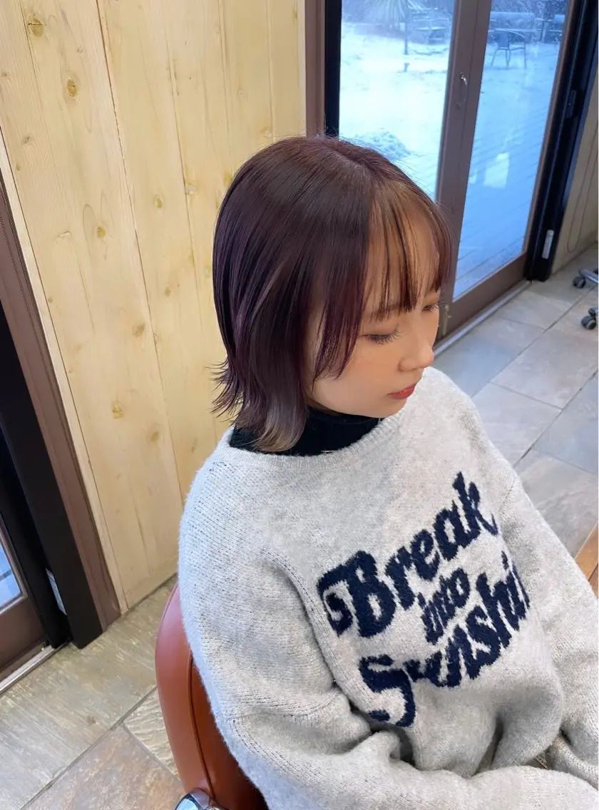 ショート カラー ピンクカラー ayaka |トレンドヘアのヘアスタイル