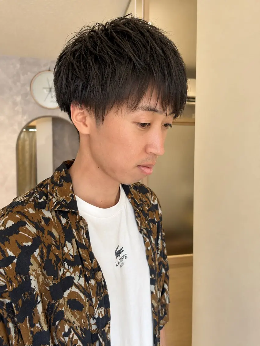 ショート 髪質改善 ショートヘア カット ヘッドスパ 久木原 ゆりのヘアスタイル