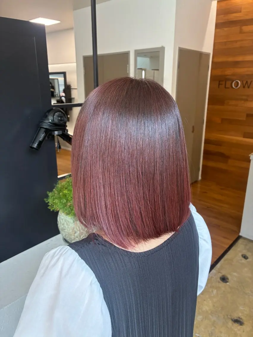 カラー ピンクカラー ヘアカラー 石川 菜月のマツエク・マツパデザイン