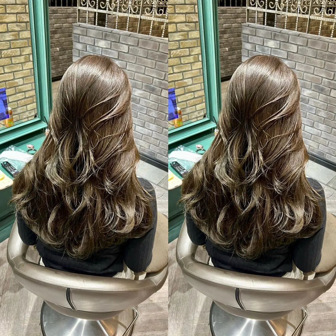 セミロング カット ヘアカラー トリートメント 🎀艶髪の達人 飯田啓奨🎀のヘアスタイル
