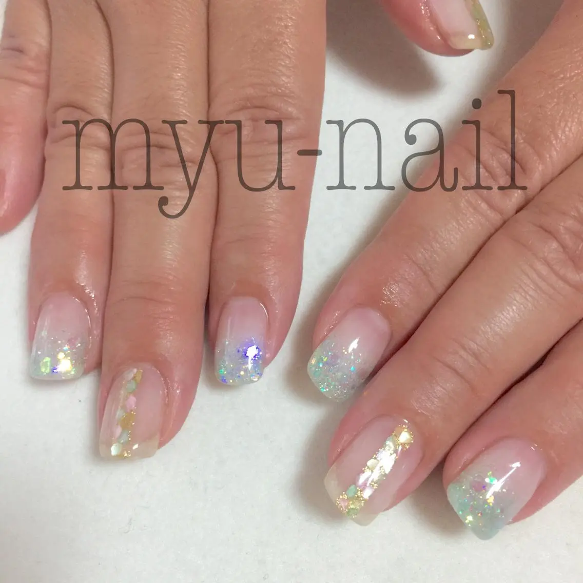 ネイル ハンドネイル ホームサロン myu-nailのネイルデザイン