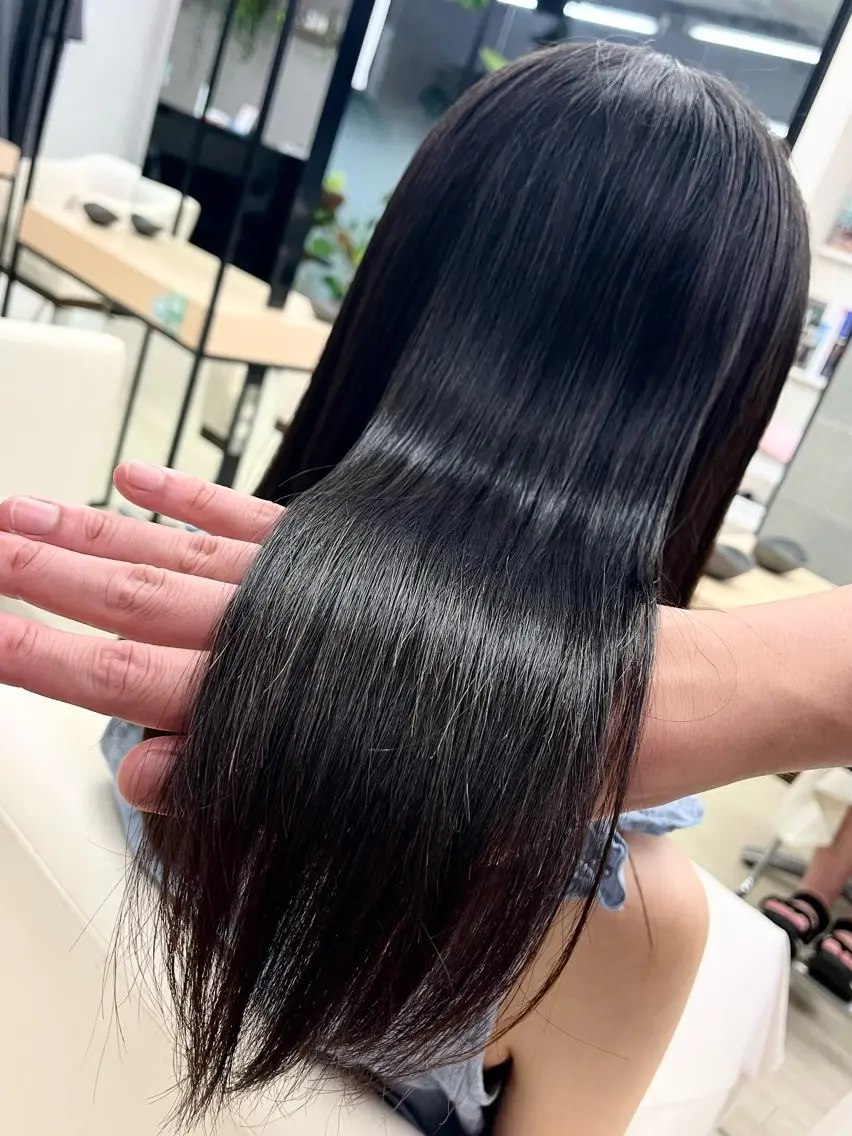 ロング 森下 舜介のヘアスタイル