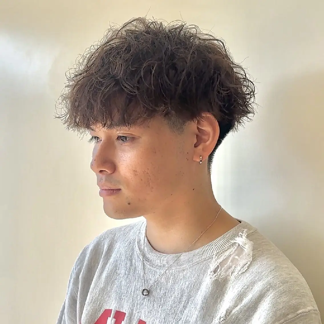 カット＋パーマ＋Aujuaトリートメント+マイクロバブル ¥18,000→¥13,000の写真